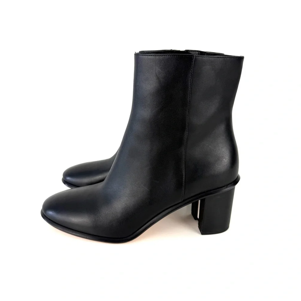 NEW Tory Burch Brooke Ankle Boots Black Sz 10.5
